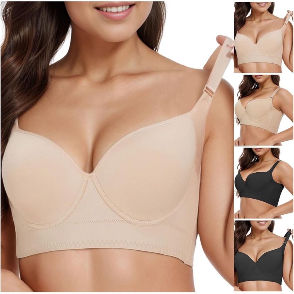 NWT Shapedly Push Up Bra 40C In Nude E34